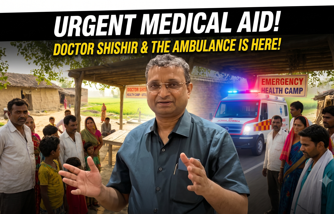 The Story Behind the Name “Ambulance Man” – Dr. Shishir